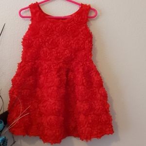 Little sweetie red party dress